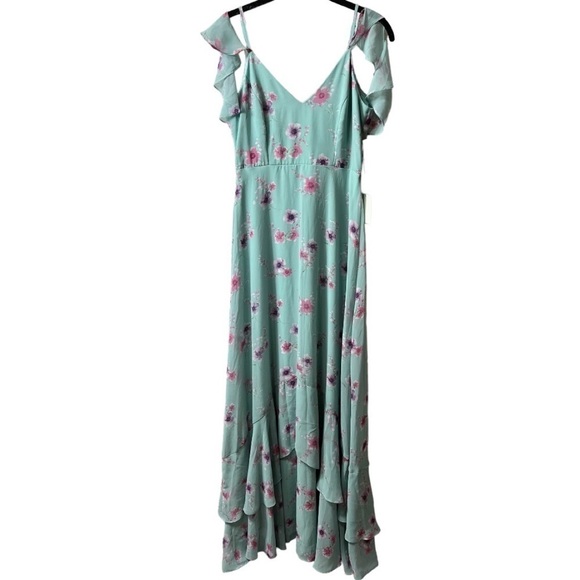 NWT Lulus Take You There Mint Green Floral Print
Maxi Dress Small - Picture 3 of 7